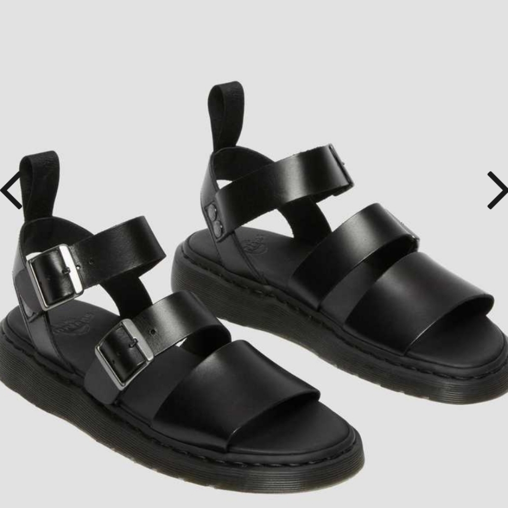 Dr Martens GRYPHON BRANDO LEATHER GLADIATOR SANDALS